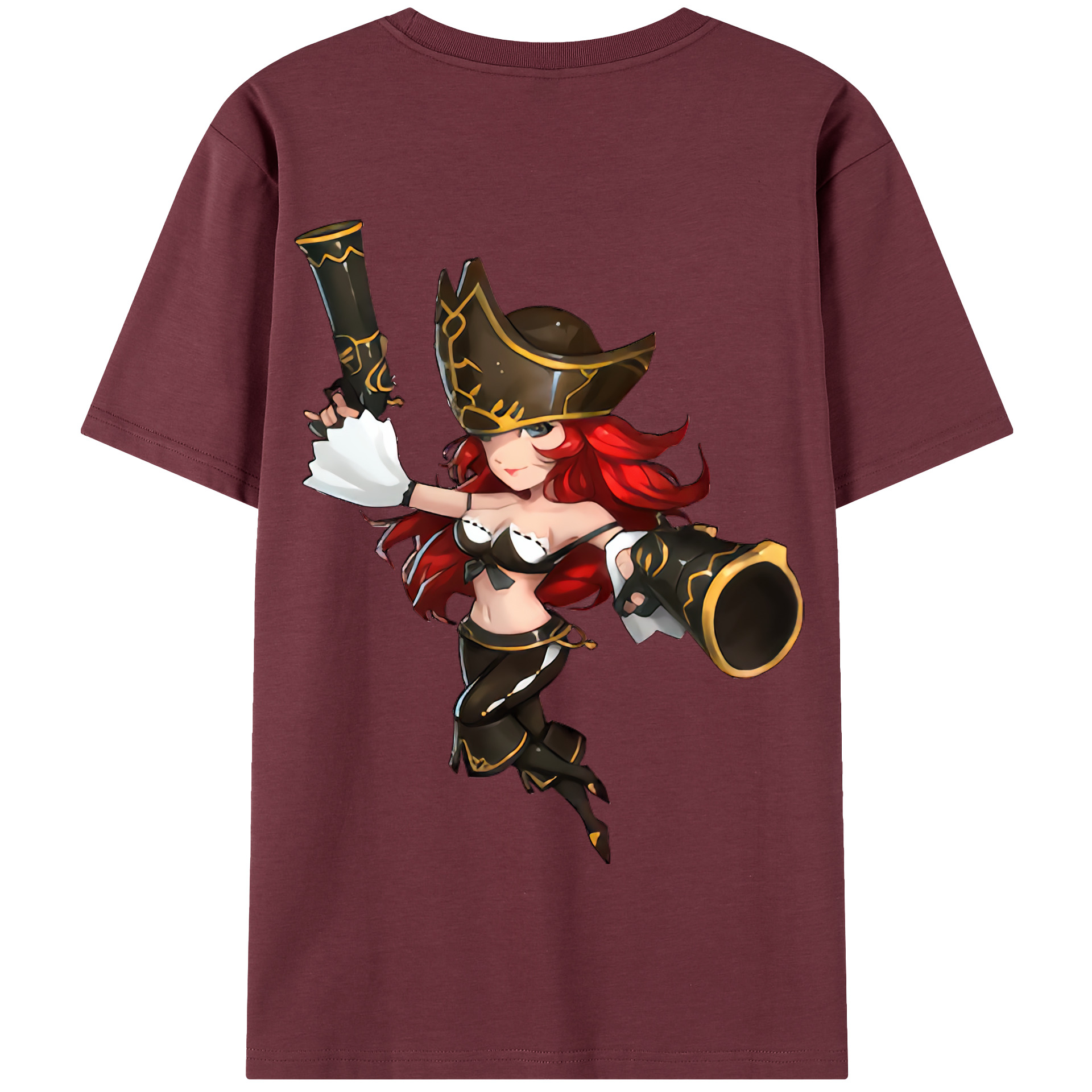 リーグ・オブ・レジェンド League of Legends LOL 綿100％半袖Tシャツ（背面プリント）